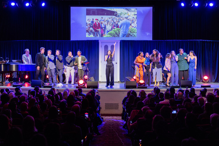 Photos: Anne Hathaway, Billy Porter & More at BROADWAY RALLIES FOR KAMALA!  Image