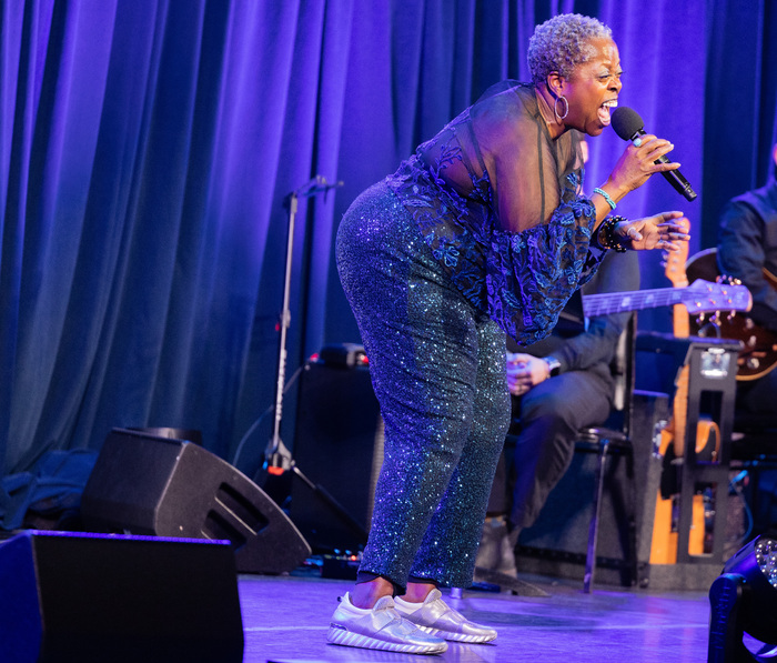 Photos: Anne Hathaway, Billy Porter & More at BROADWAY RALLIES FOR KAMALA! Image