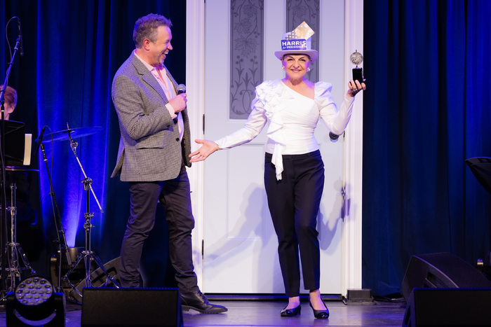 Photos: Anne Hathaway, Billy Porter & More at BROADWAY RALLIES FOR KAMALA! Image