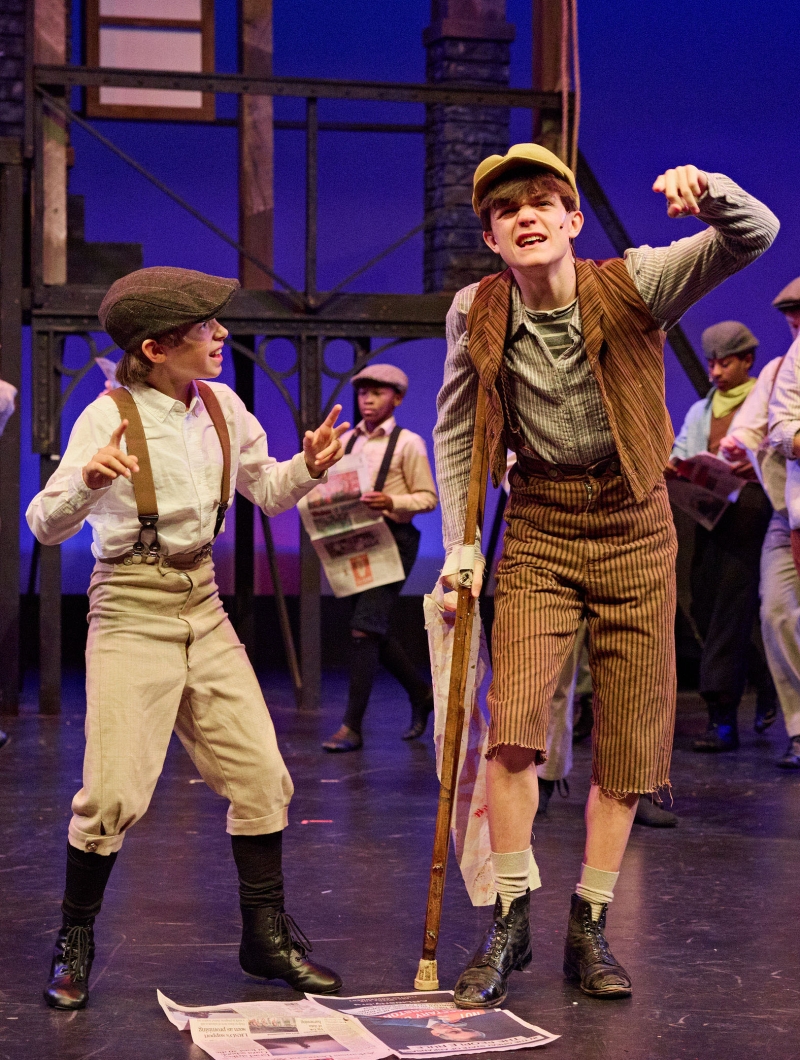 Review: DISNEY'S NEWSIES at Wildwood Park For The Arts  Image