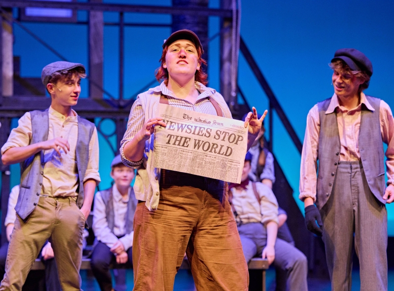 Review: DISNEY'S NEWSIES at Wildwood Park For The Arts  Image