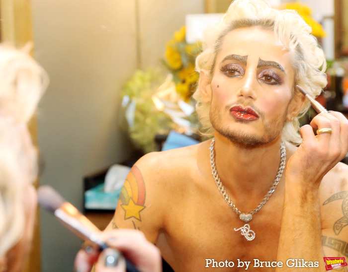 Photos: Exclusive Look at Frankie Grande Getting into Character for ROCKY HORROR SHOW Image