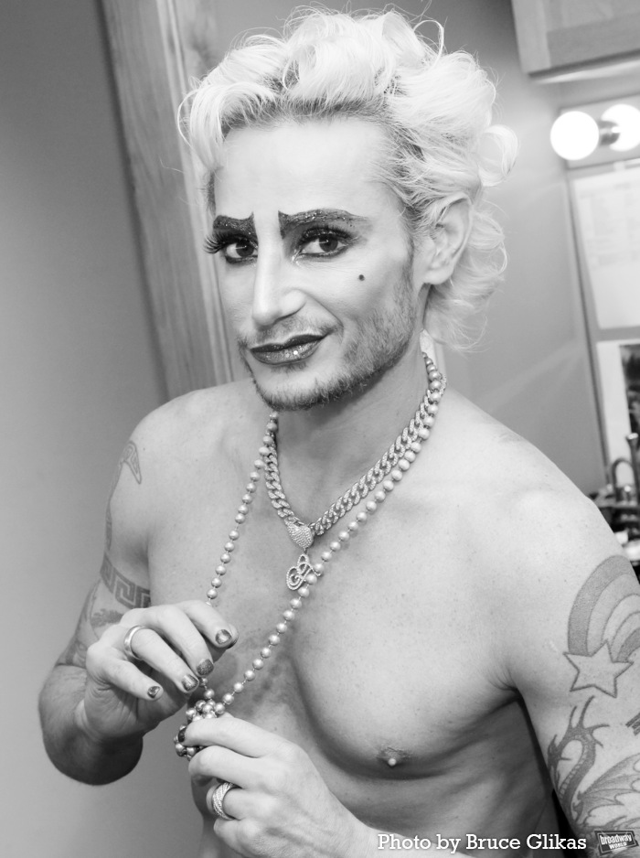 Photos: Exclusive Look at Frankie Grande Getting into Character for ROCKY HORROR SHOW Image