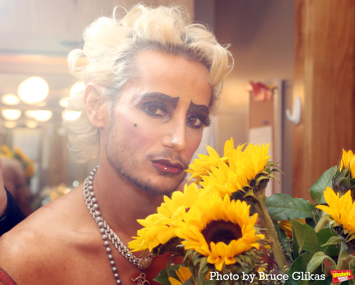 Photos: Exclusive Look at Frankie Grande Getting into Character for ROCKY HORROR SHOW Image
