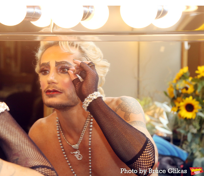 Photos: Exclusive Look at Frankie Grande Getting into Character for ROCKY HORROR SHOW Image