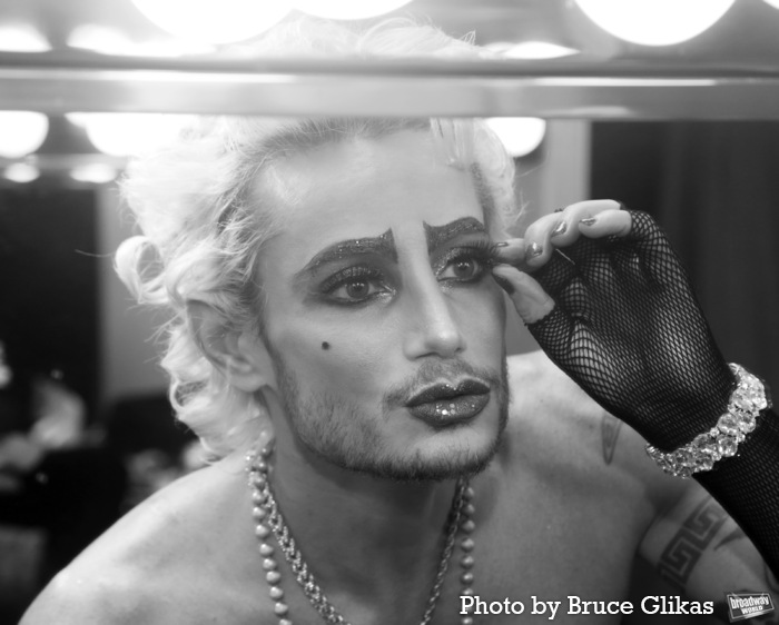 Photos: Exclusive Look at Frankie Grande Getting into Character for ROCKY HORROR SHOW Image