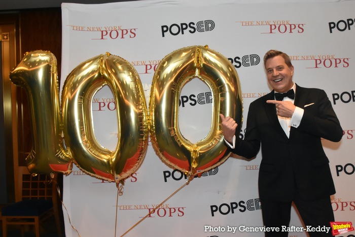 Steven Reineke Celebrates his 100th Concert Conducting The New York Pops Photo