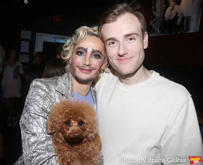 Frankie Grande, Appa Grande and Michael Burrell Photo