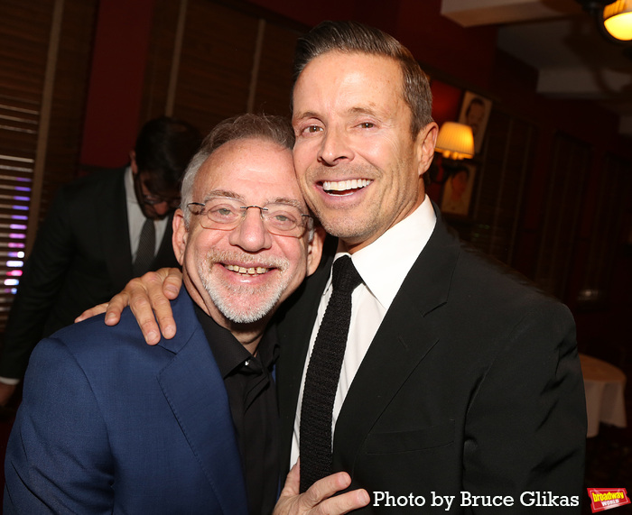 Marc Shaiman and CAA Head of Theatre Joe Machota Photo