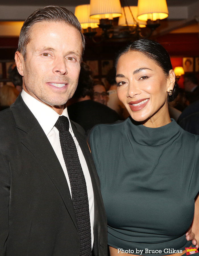 CAA Head of Theatre Joe Machota and Nicole Scherzinger Photo