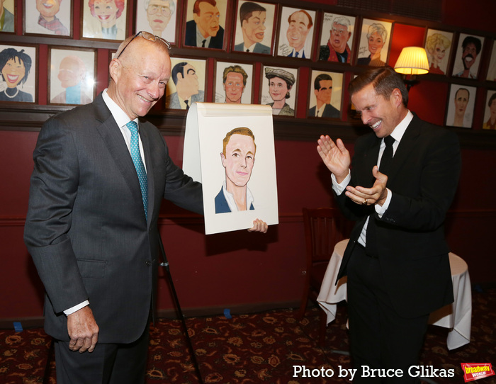 Photos: CAA's Joe Machota Receives Portrait at Sardi's Image