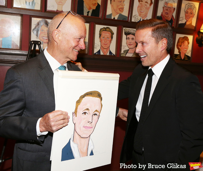 Photos: CAA's Joe Machota Receives Portrait at Sardi's Image