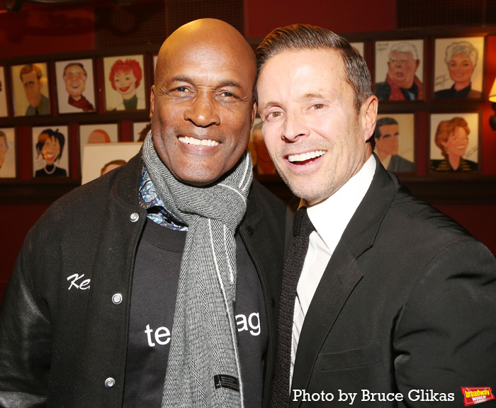 Kenny Leon and CAA Head of Theatre Joe Machota Photo