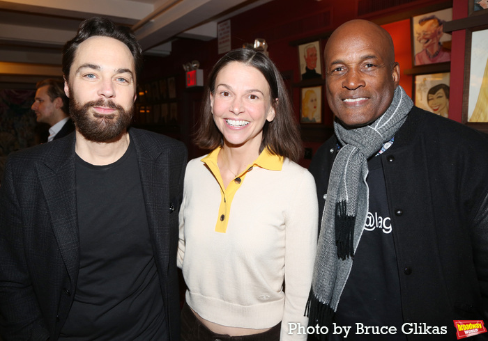 Jim Parsons, Sutton Foster and Kenny Leon Photo