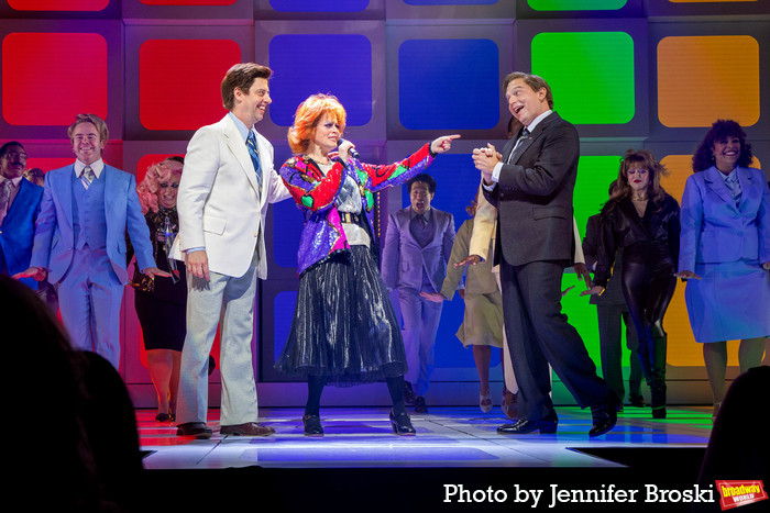 Christian Borle, Katie Brayben, Michael Cerveris Photo