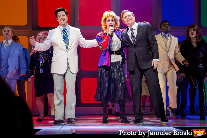 Christian Borle, Katie Brayben, Michael Cerveris Photo