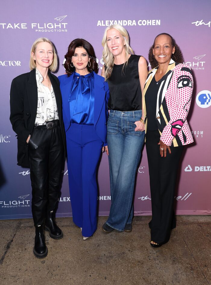 Naomi Watts, Tamsen Fadal, Alisa Volkman and Denise Pines Photo