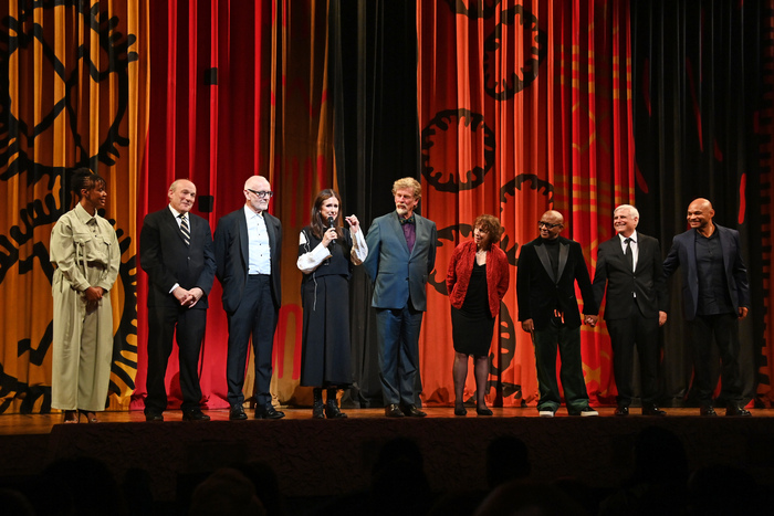 Celise Hicks, Donald Holder, Richard Hudson, Julie Taymor, Roger Allers, Irene Mecchi, Lebo M., David Metzger and Clement Ishmael at 