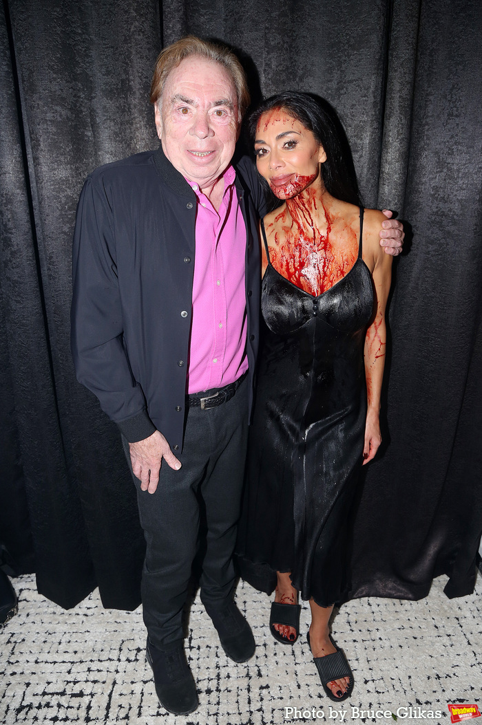 Andrew Lloyd Webber and Nicole Scherzinger
 Photo