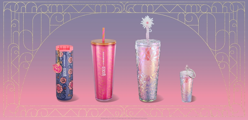 Starbucks to Release Exclusive WICKED Drinks & Themed Merchandise Image