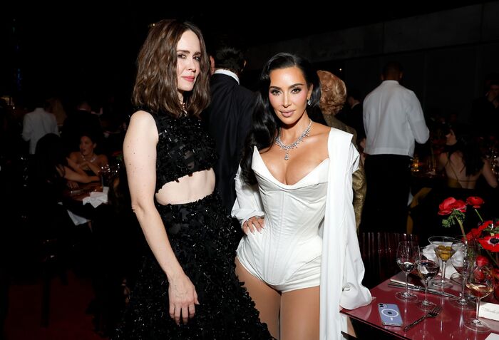 Sarah Paulson and Kim Kardashian Photo