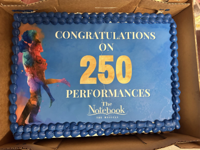 Photos & Video: THE NOTEBOOK Celebrates 250 Broadway Performances  Image