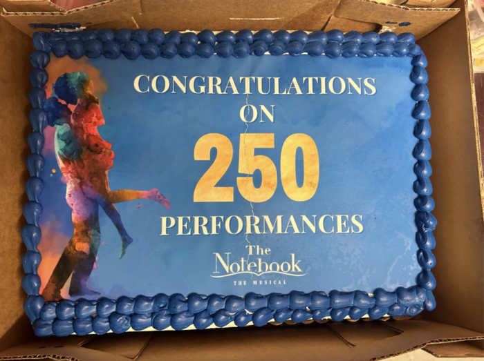 Photos & Video: THE NOTEBOOK Celebrates 250 Broadway Performances Image