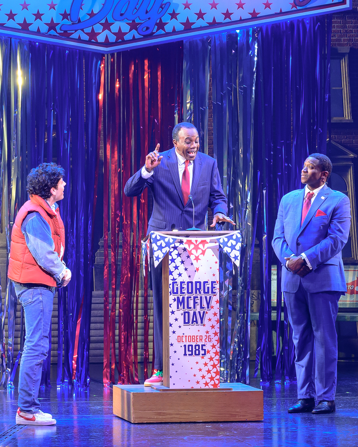 Photos: BACK TO THE FUTURE on Broadway Celebrates Back to the Future Day Image