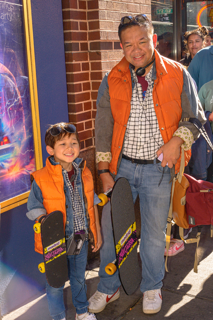 Photos: BACK TO THE FUTURE on Broadway Celebrates Back to the Future Day Image