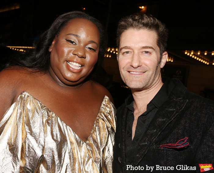 Alex Newell and Matthew Morrison Photo