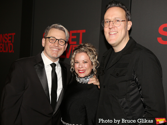 Michael Arden, guest and Dane Laffrey Photo