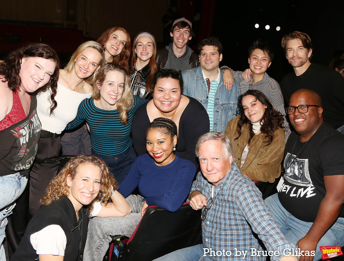 Jess Weixler, Anna K. Jacobs, Mitchell Lichtenstein and Michael R. Jackson pose with  Photo