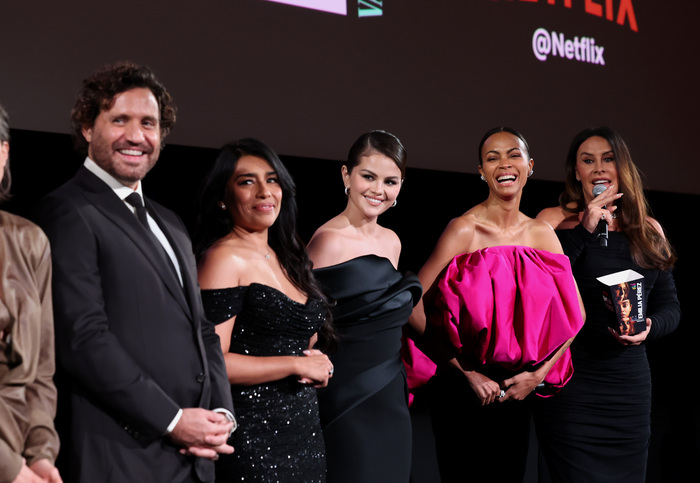 Photos: Josh Gad, Selena Gomez, & More at EMILIA PEREZ Los Angeles Premiere Image