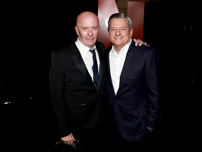 Jacques Audiard and Ted Sarandos, Co-CEO, Netflix Photo