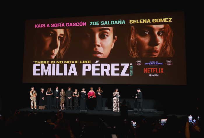 Photos: Josh Gad, Selena Gomez, & More at EMILIA PEREZ Los Angeles Premiere Image
