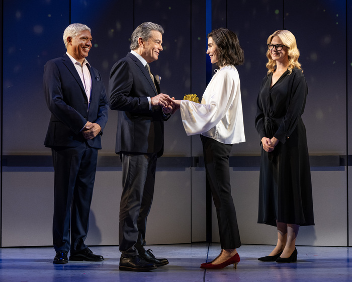 Peter Francis James, Peter Gallagher, Julianna Margulies and Kate MacCluggage Photo