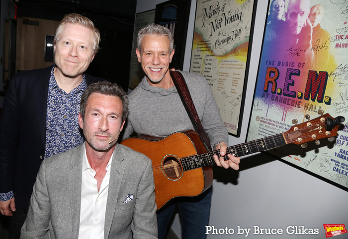 Anthony Rapp, Aaron Lazar and Adam Pascal Photo