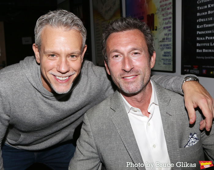 Adam Pascal and Aaron Lazar Photo