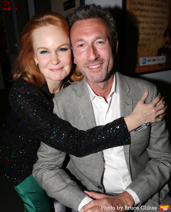 Kate Baldwin and Aaron Lazar Photo