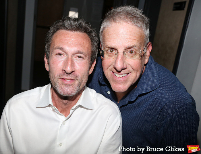 Aaron Lazar and Producer Jonathan Burkhart Photo