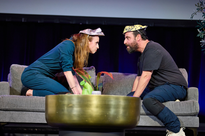 Faith Salie and David Krumholtz Photo