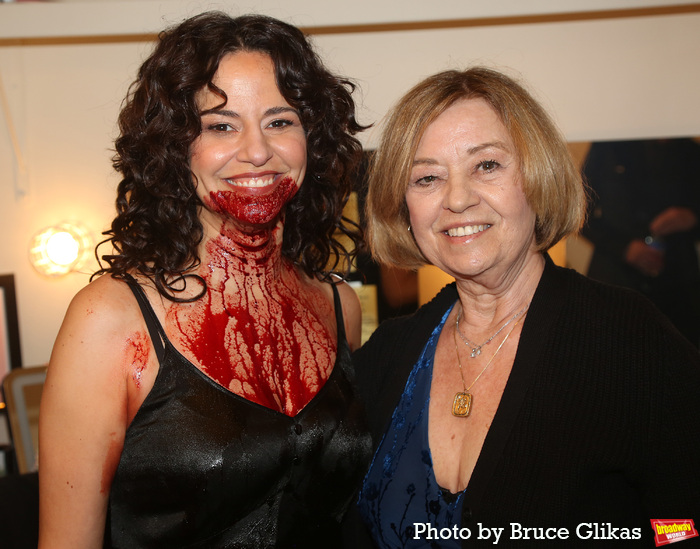 Mandy Gonzalez and her Mom Photo