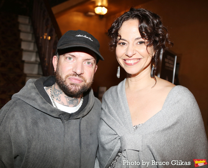 Director Jamie Lloyd and Mandy Gonzalez  Photo