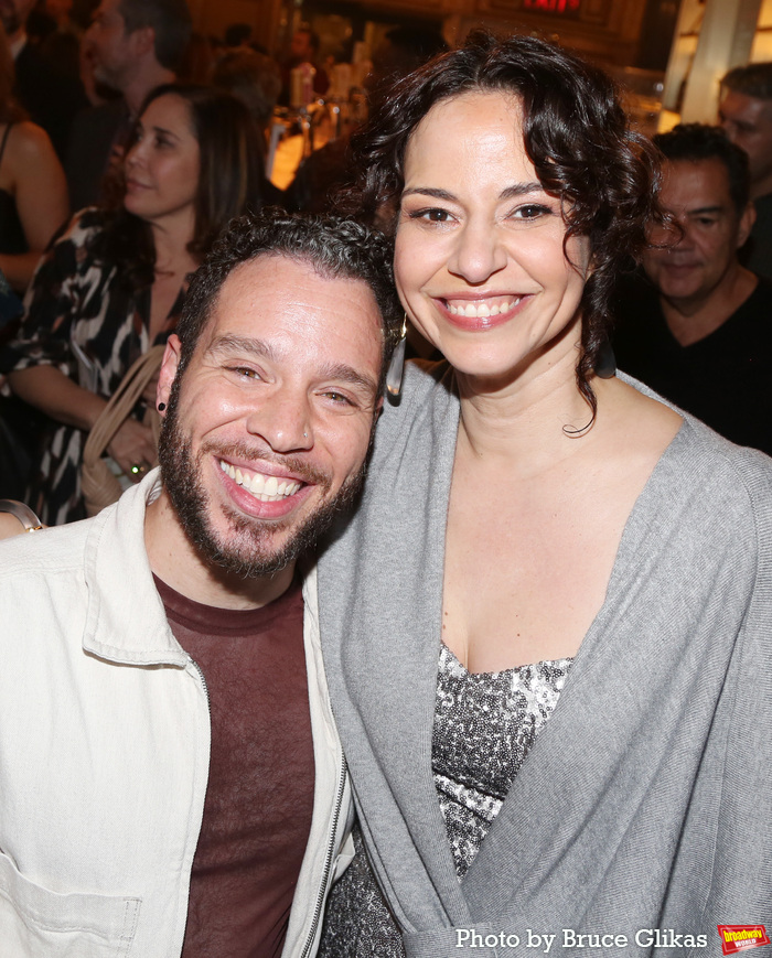 Robin De Jesús and Mandy Gonzalez Photo