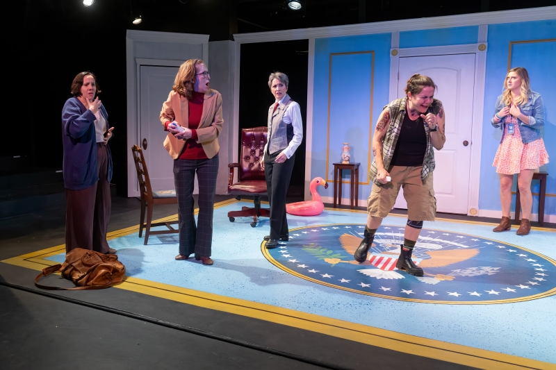 Review: POTUS: OR, BEHIND EVERY GREAT DUMBASS ARE SEVEN WOMEN TRYING TO KEEP HIM ALIVE at Jarrott Productions  Image