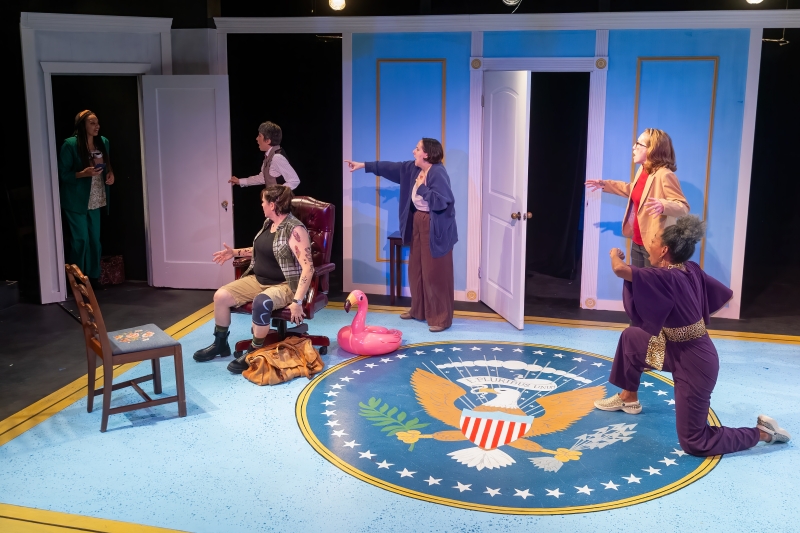 Review: POTUS: OR, BEHIND EVERY GREAT DUMBASS ARE SEVEN WOMEN TRYING TO KEEP HIM ALIVE at Jarrott Productions  Image