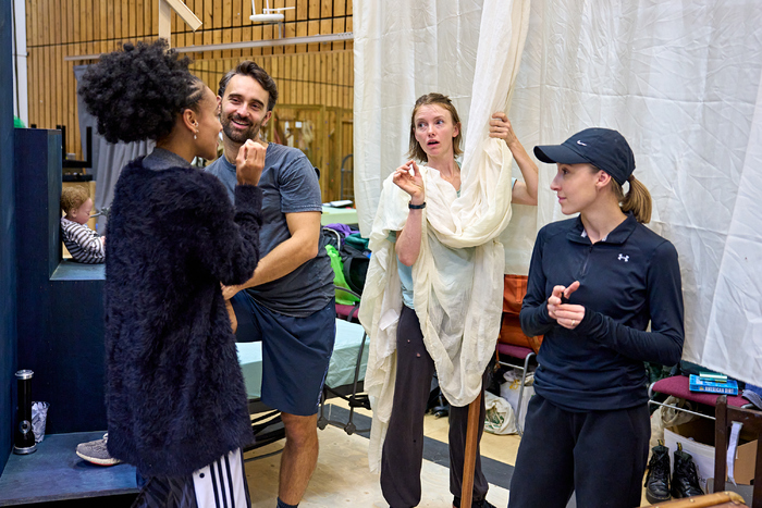 Photos: Rehearsals for BALLET SHOES at the National Theatre  Image