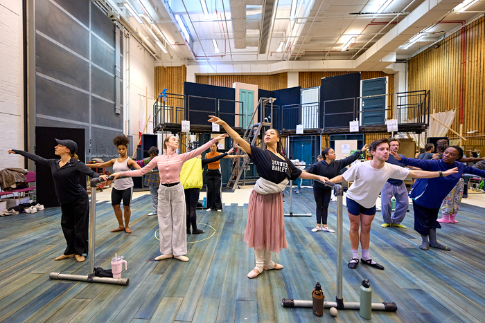 Photos: Rehearsals for BALLET SHOES at the National Theatre  Image