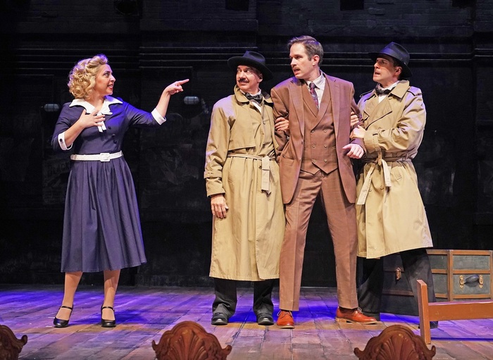 Photos: THE 39 STEPS At Wesport Country Playhouse  Image