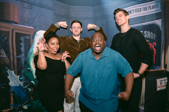 Photos: Sherie Rene Scott & Nicholas Christopher's LITTLE SHOP OF HORRORS Opening Night Image